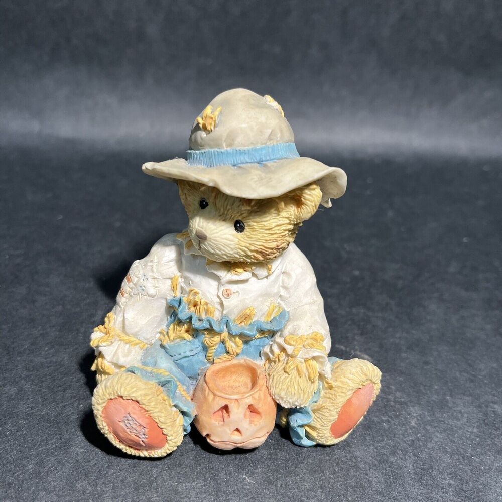 1993 Cherished‎ Teddies Gary "True Friendships Are Scarce" Halloween #912786